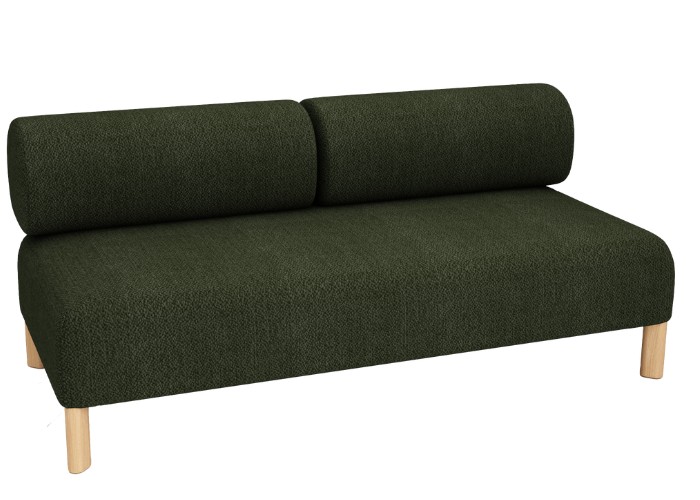 Pebble Two Seat Lounge - Green